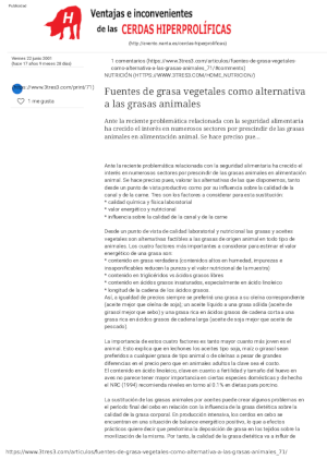 Fontes de gordura vegetal como alternativa às gorduras animais