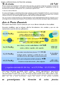 RIOSA Newsletter 2001-01-15