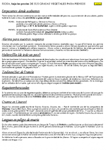Newsletter RIOSA 2001-10-15